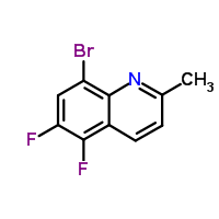 8-Bromo-5,6-difluoro-2-methyl-quinoline